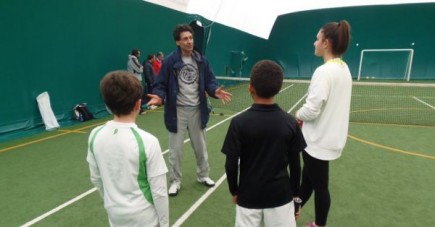 Incontro giovani promesse del tennis